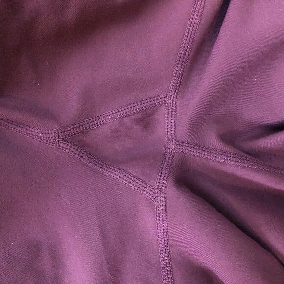 FABLETICS Cashel Plum Purple Ruched Leggings - Picture 10 of 10